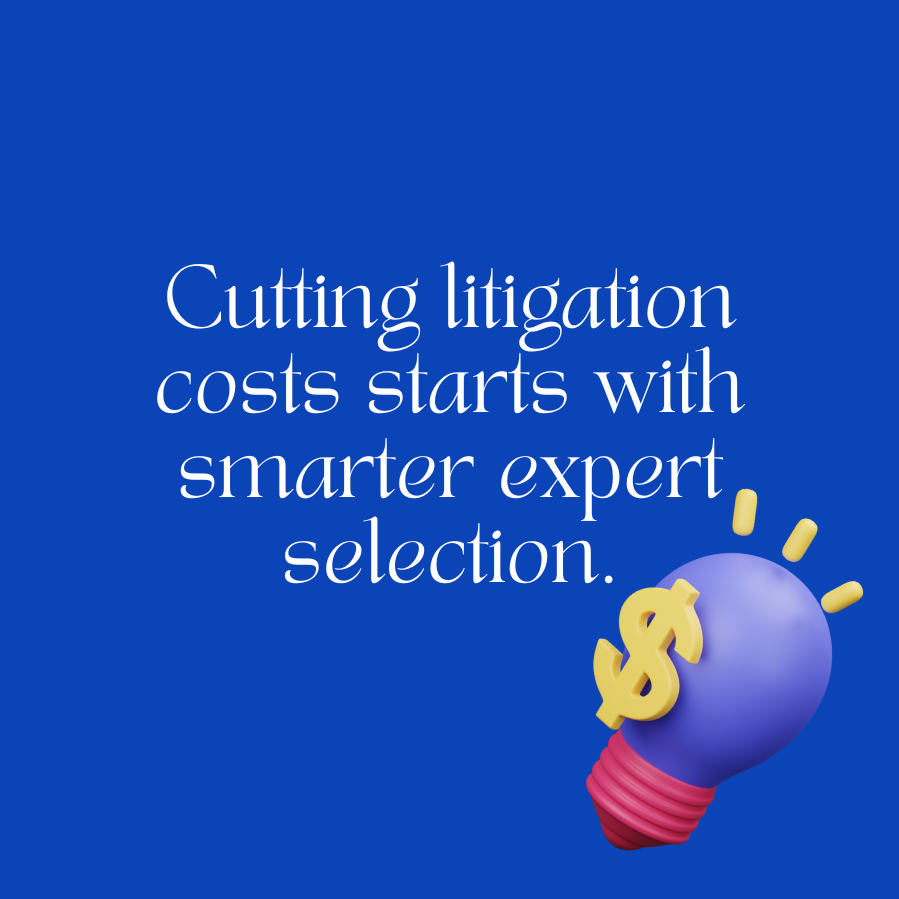 Expert Witness Networks Cut Litigation Costs