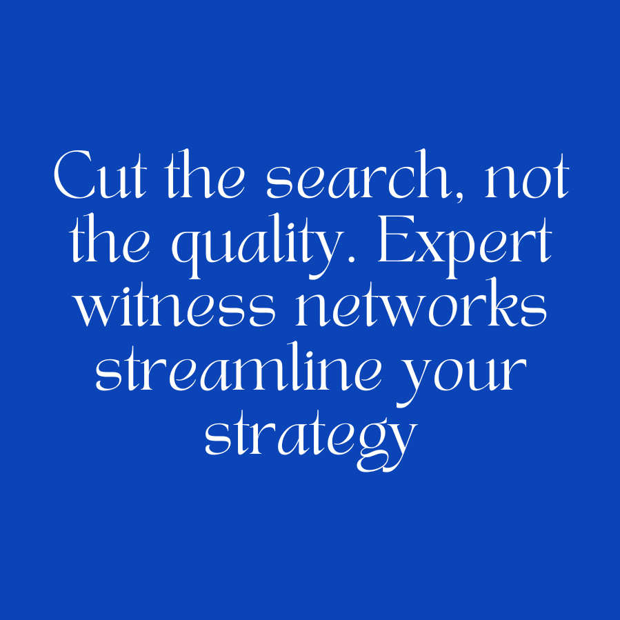 expert witness network